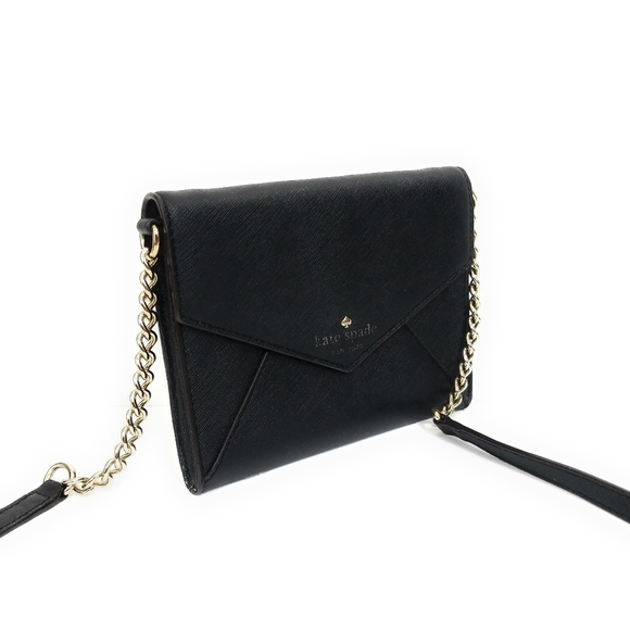 Kate Spade New York Cedar Street Monday Envelope Crossbody Shoulder Bag in Black - Picture 6 of 8